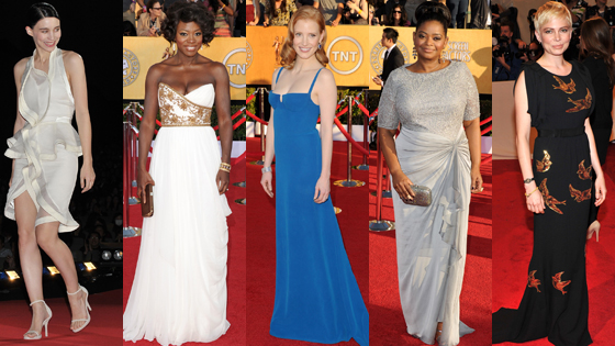 Octavia Spencer, Jessica Chastain, Rooney Mara, Viola Davis, Michelle Williams Octavia Spencer, Jessica Chastain, Rooney Mara, Viola Davis, Michelle Williams